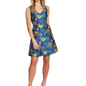 CeCe | Blue Floral Dress NWT Size 10
